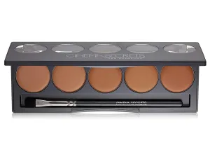 CINEMA SECRETS Pro Cosmetics Ultimate Foundation 5-In-1 Pro Palette, 500B Series