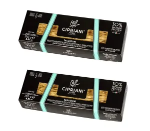 Cipriani Food High Protein 30% Tagliolini Extra Thin Egg White Pasta - 8.82 oz (2 Pack)