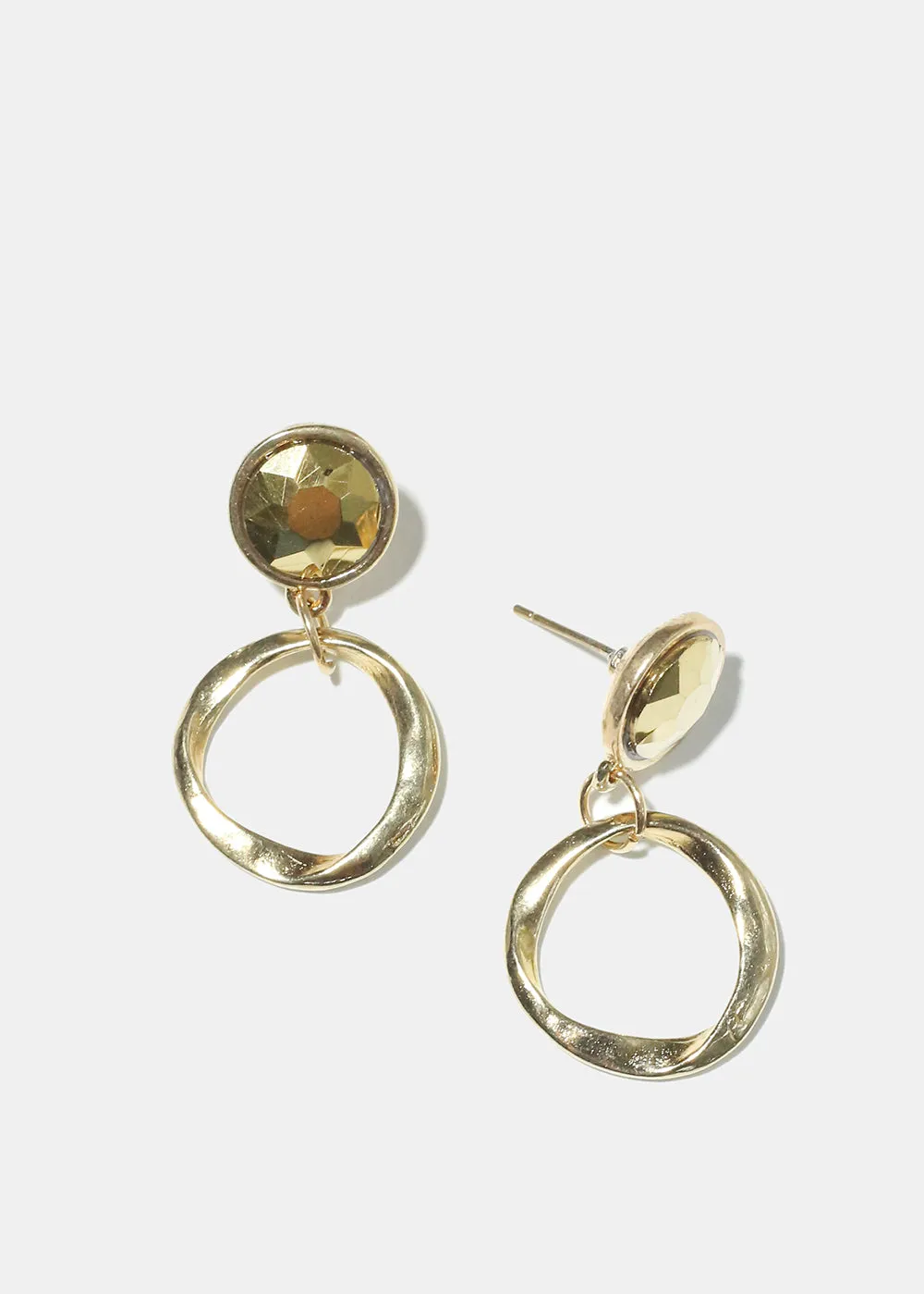 Circle Dangle Earrings