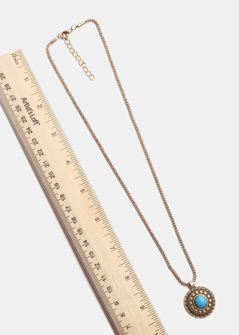 Circle Pendant Necklace