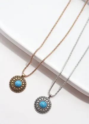 Circle Pendant Necklace
