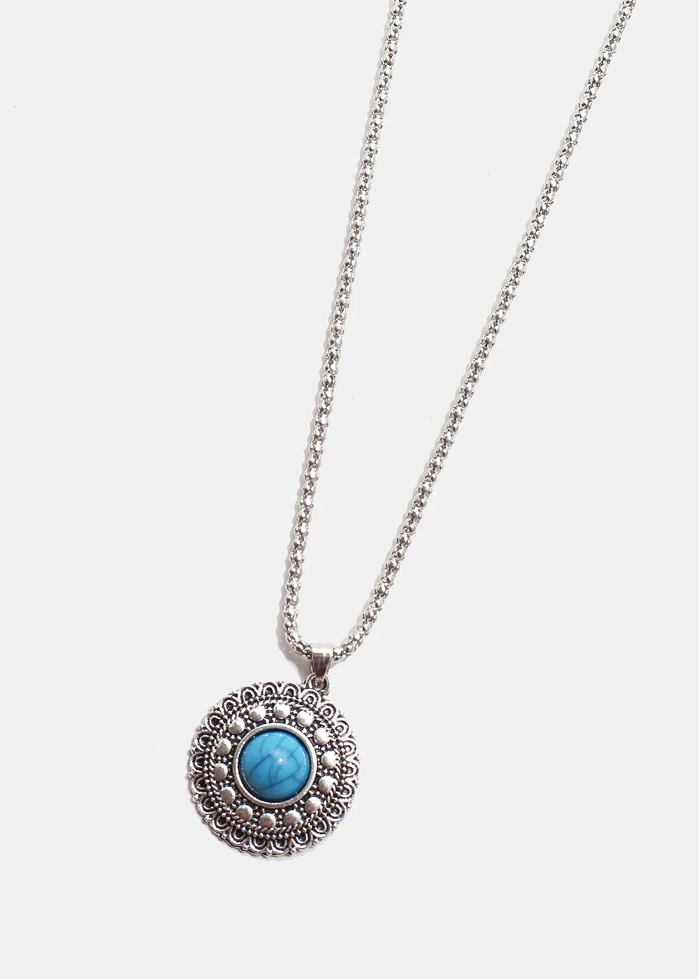 Circle Pendant Necklace