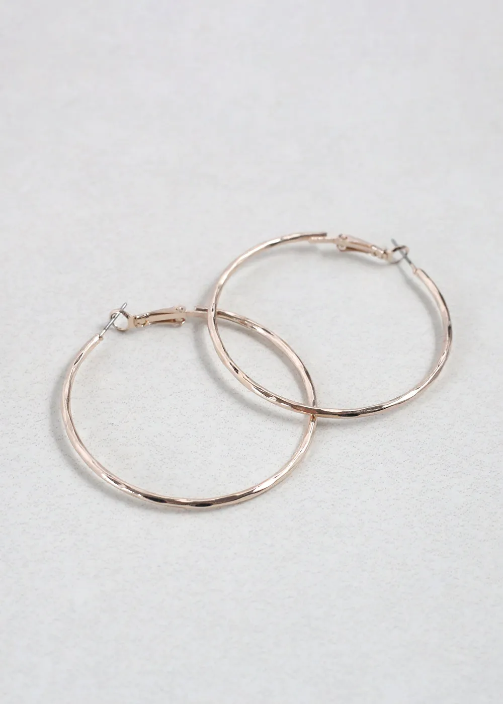 Classic Gold Hoop Earrings