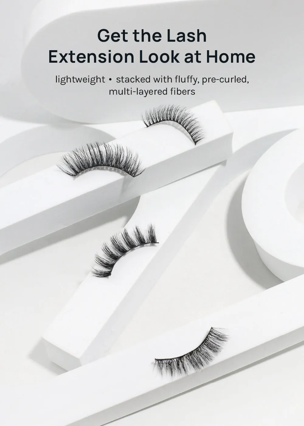 D-LUX Curl Premium Faux Mink Lashes - Grace