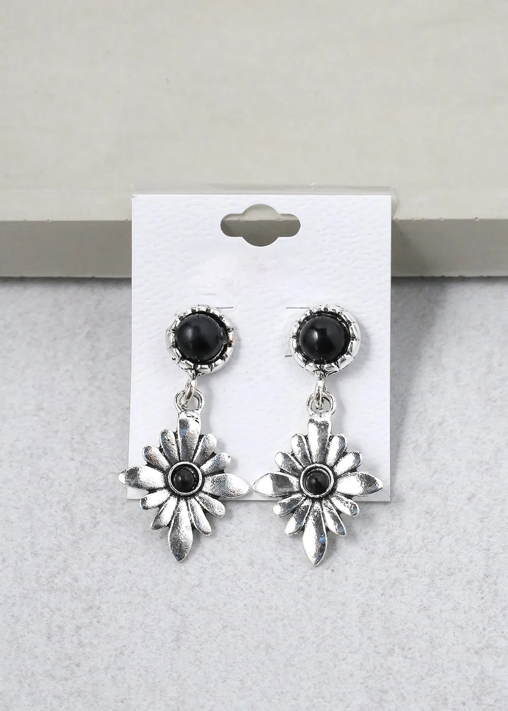 Dangling Flower Earrings