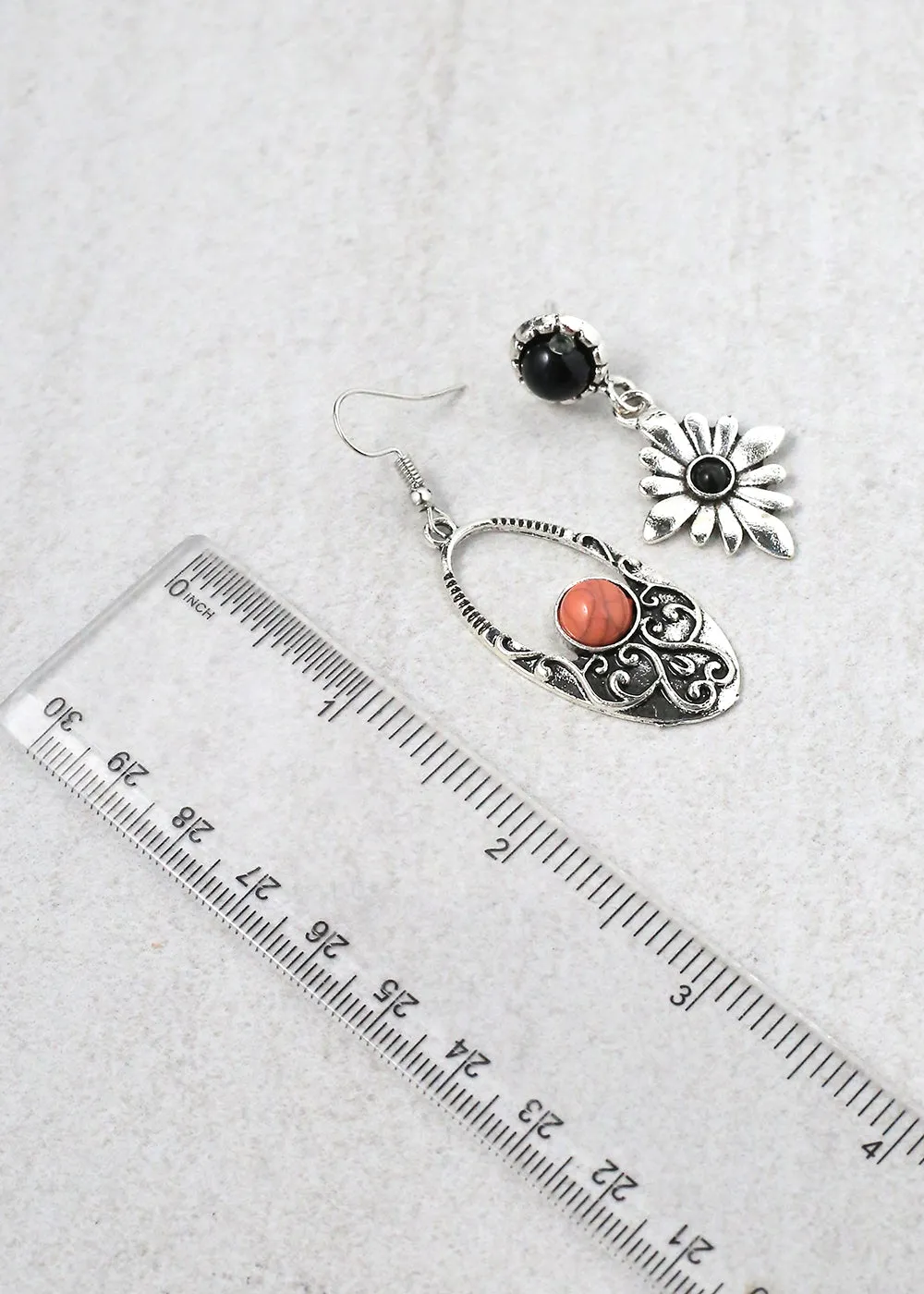 Dangling Flower Earrings
