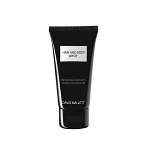 David Mallett Hair and Body Wash Shampoo and Shower Gel 1.69 oz. Travel Size