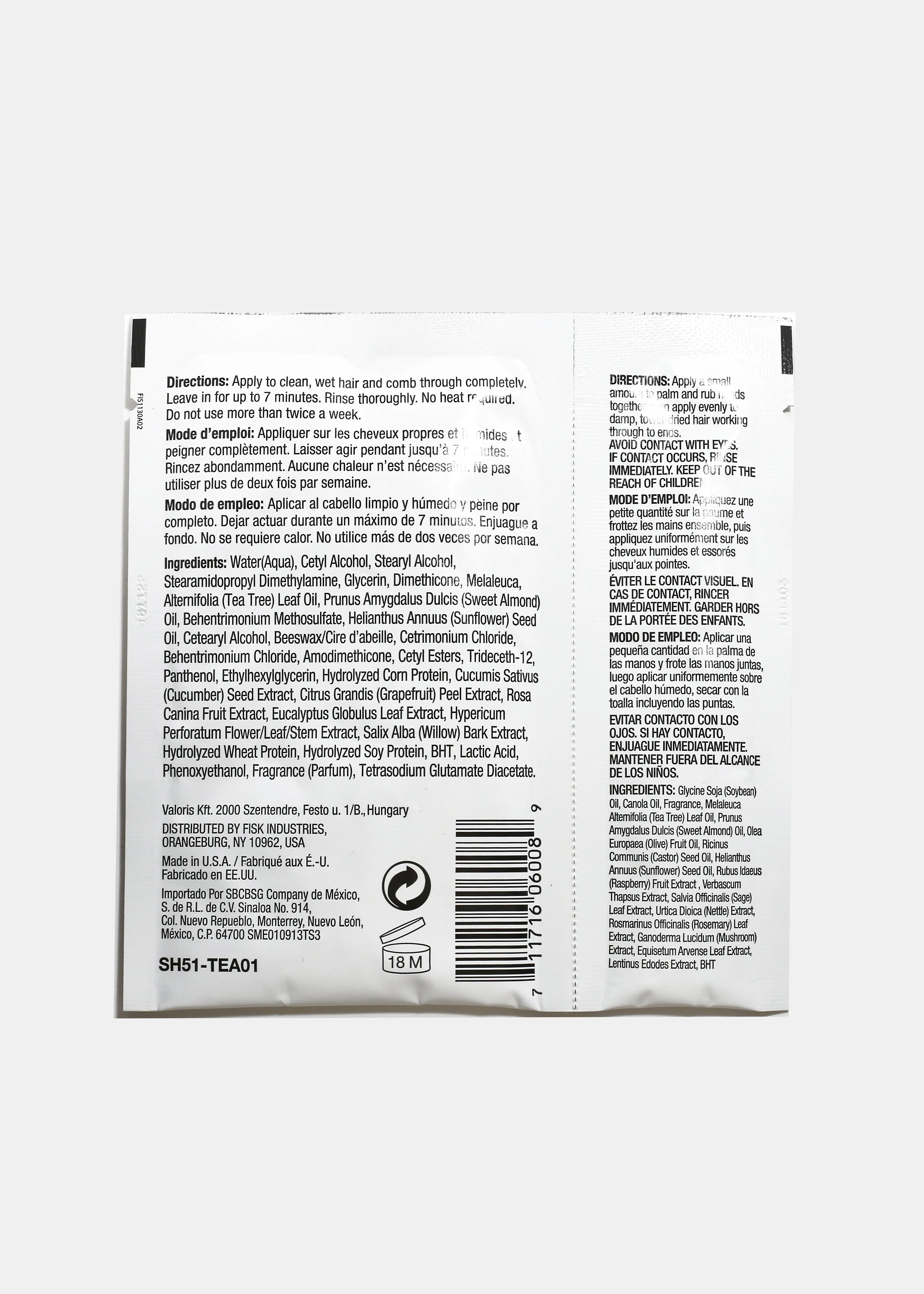 Difeel Hair Oil & Mask- Tea Tree