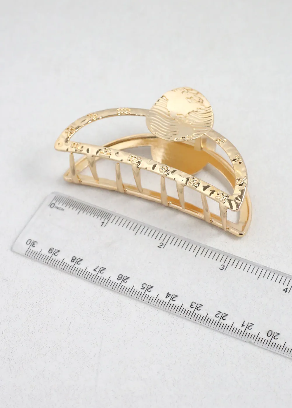 Elegant Metal Hair Clip