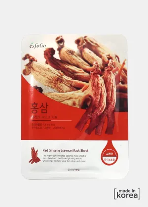 ESFOLIO Essence Mask Sheet - Red Ginseng