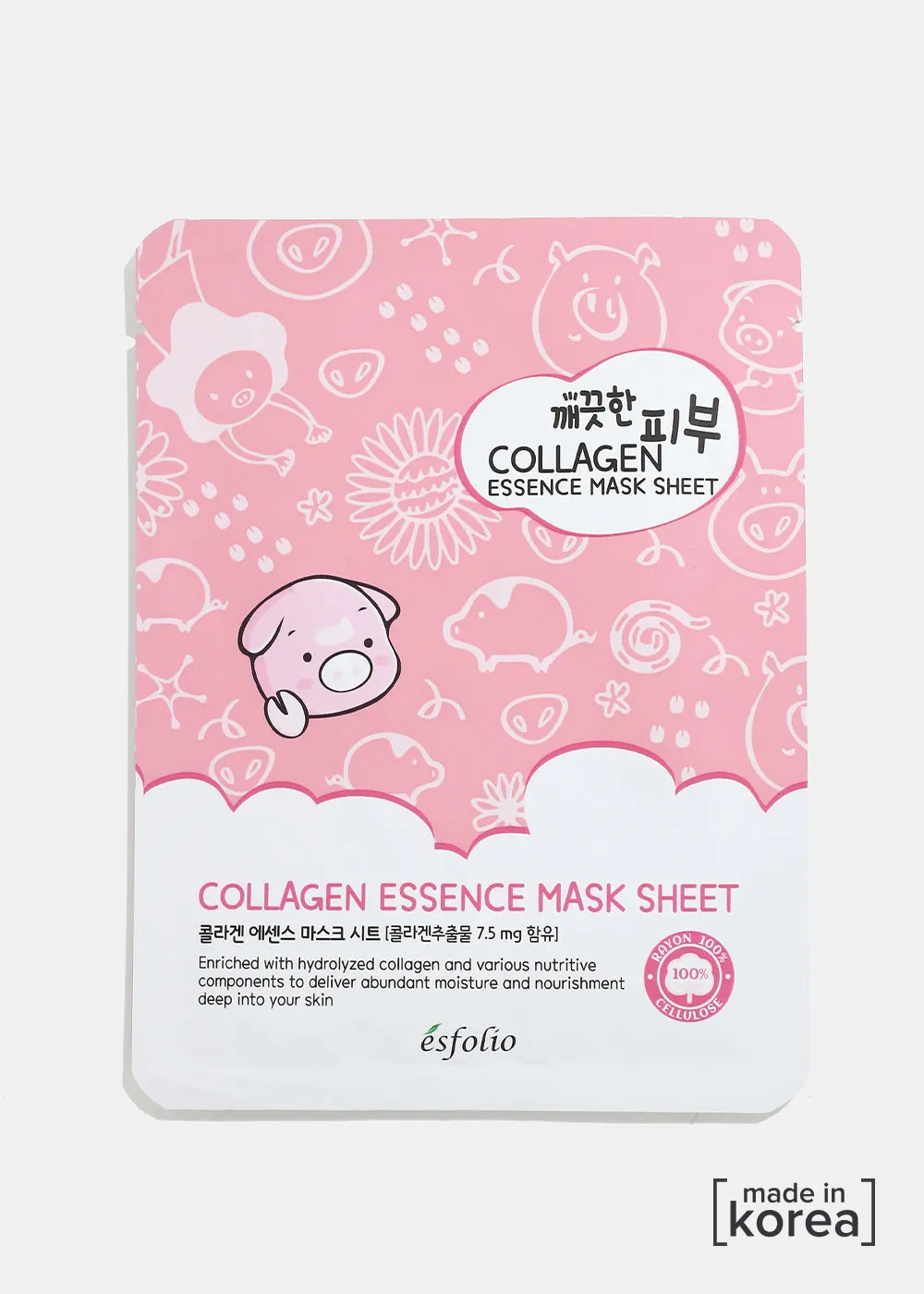 ESFOLIO Pure Skin Essence Mask- Collagen