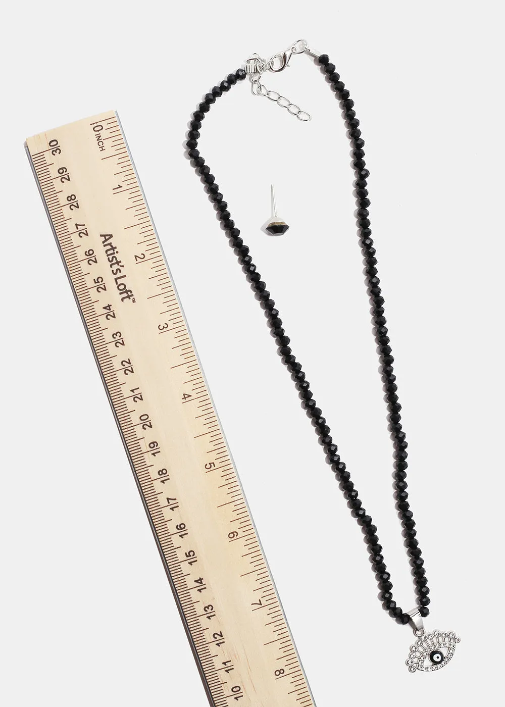 Evil Eye Beaded Necklace
