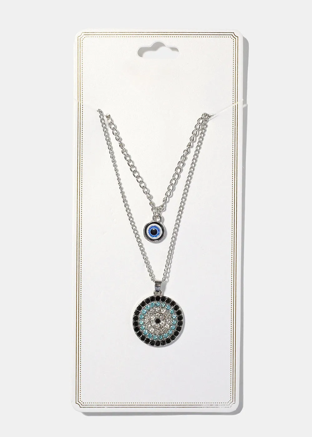 Evil Eye Layered Necklace