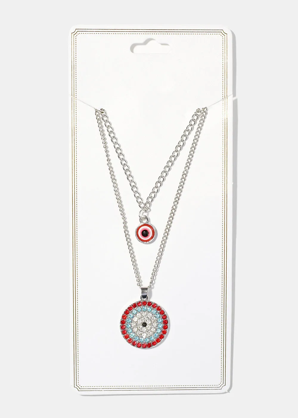 Evil Eye Layered Necklace