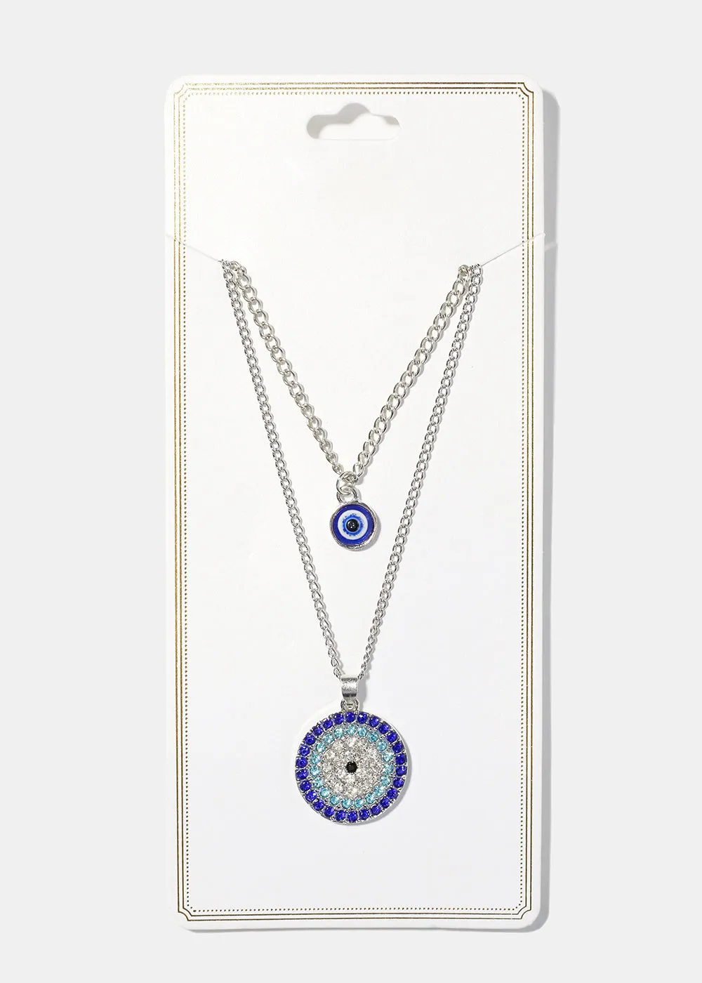 Evil Eye Layered Necklace