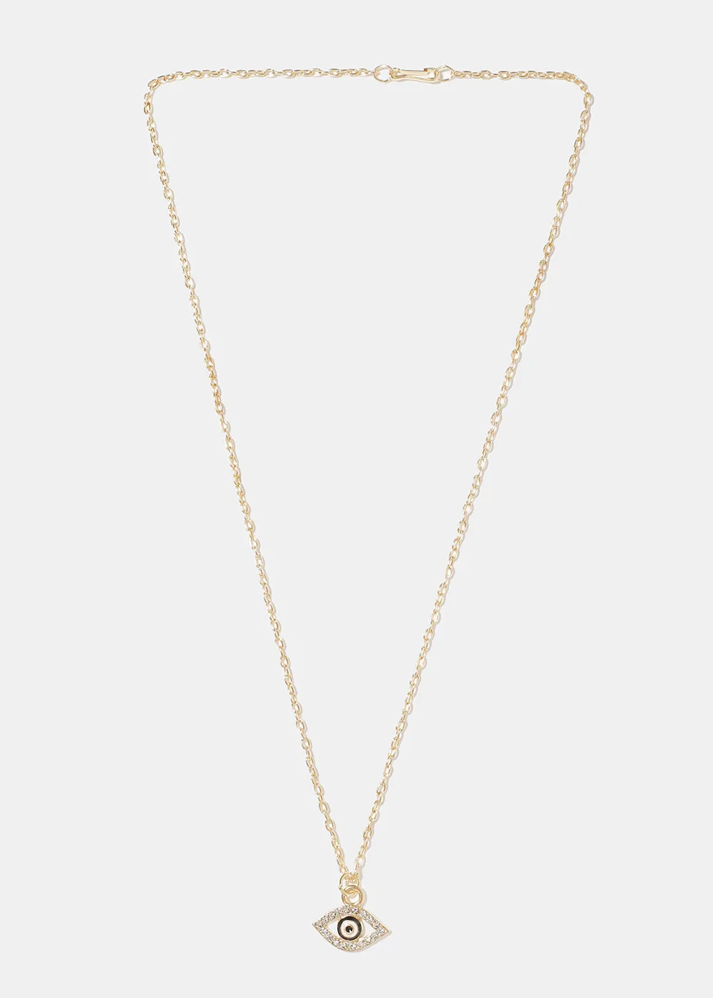 Evil Eye Necklace & Earring Set