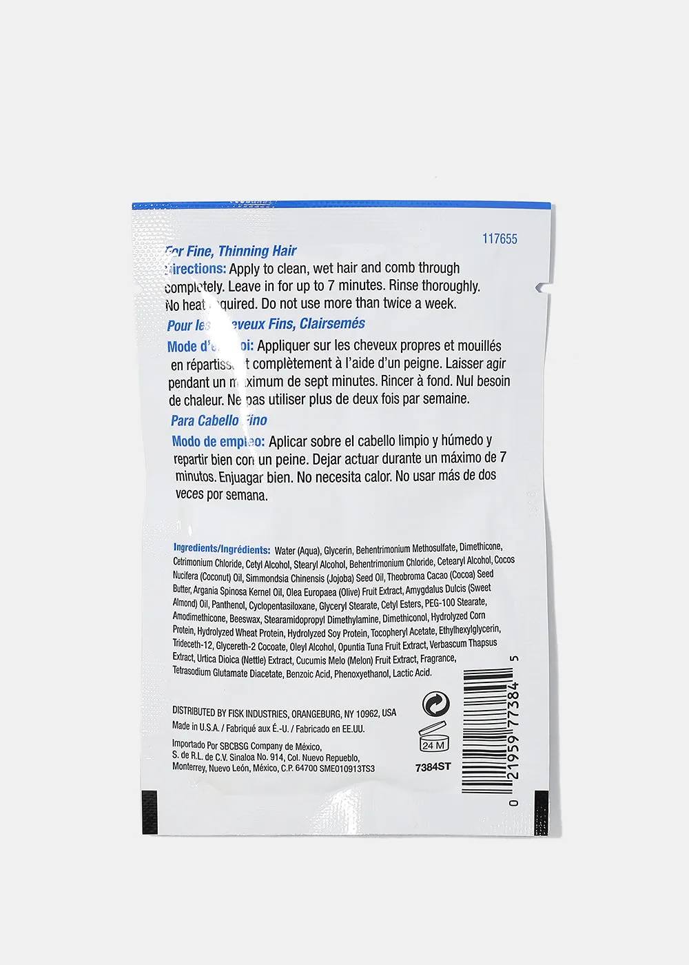Excelsior Hair Mask- Coconut Oil