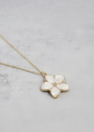Floral Pendant Necklace