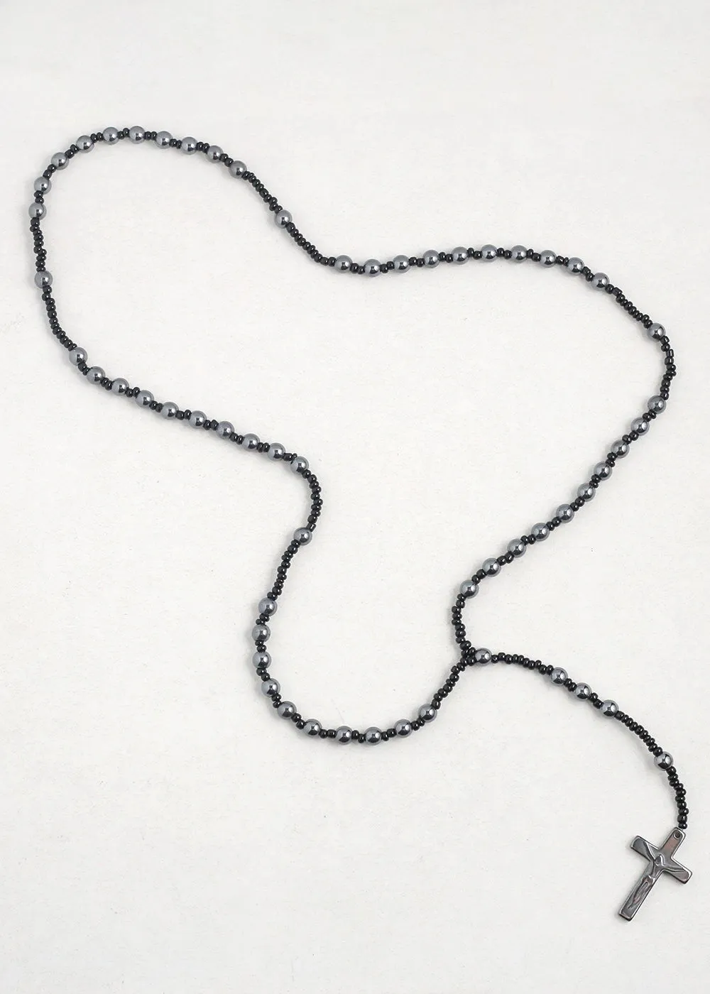 Gallstone Rosary Necklace