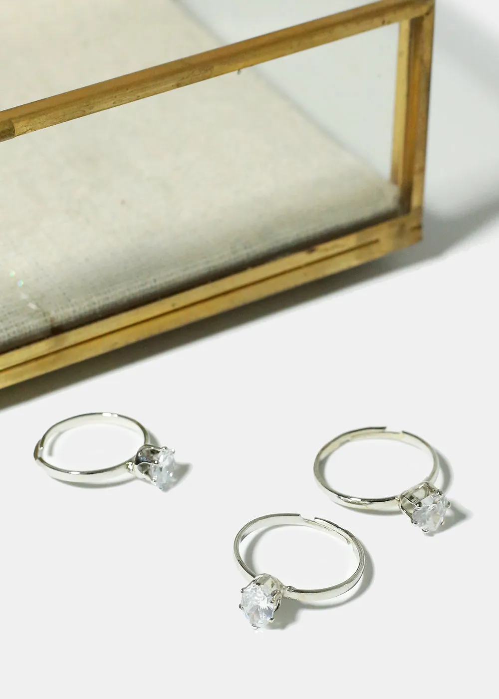Gemstone Adjustable Ring