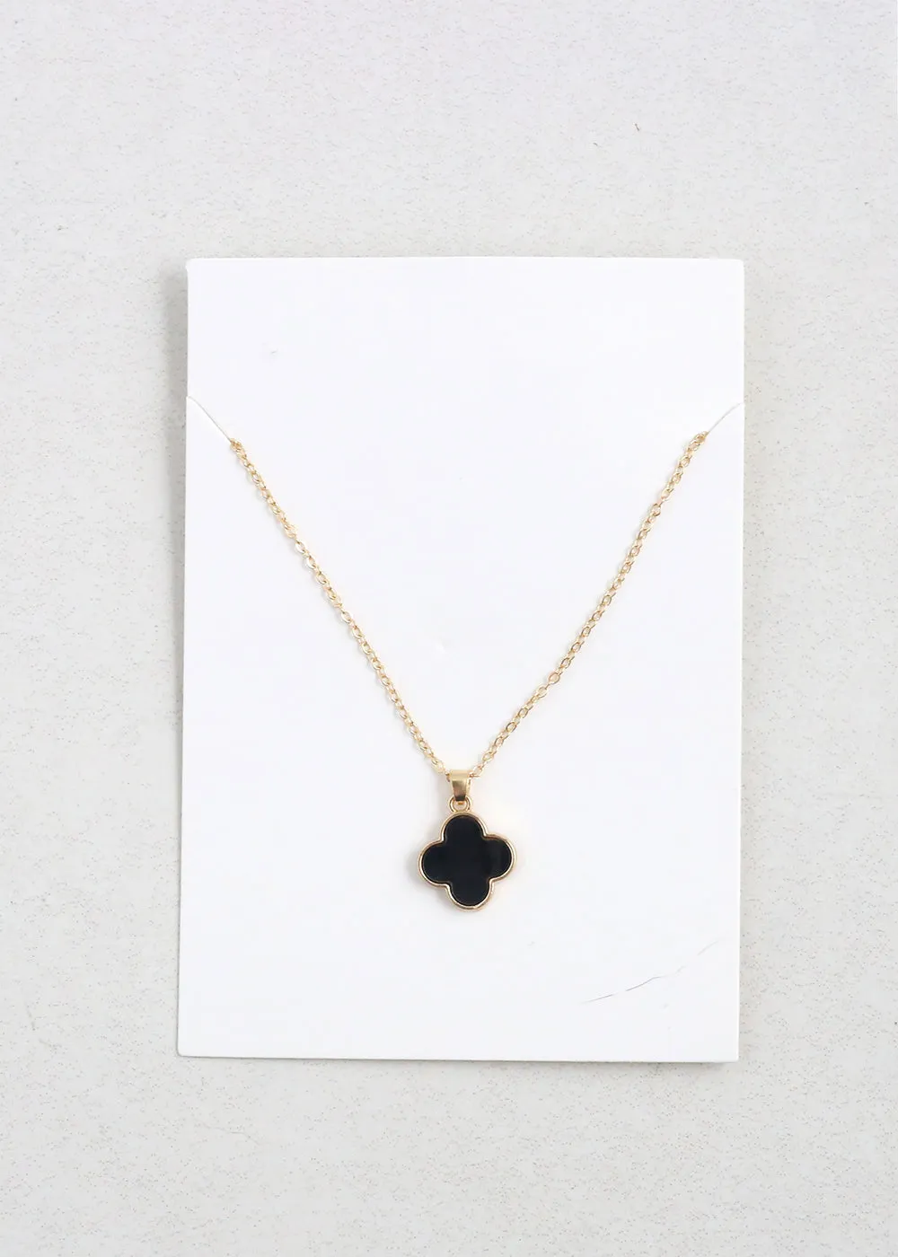 Gold Clover Necklace