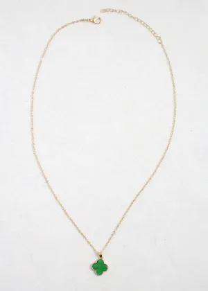 Gold Clover Necklace