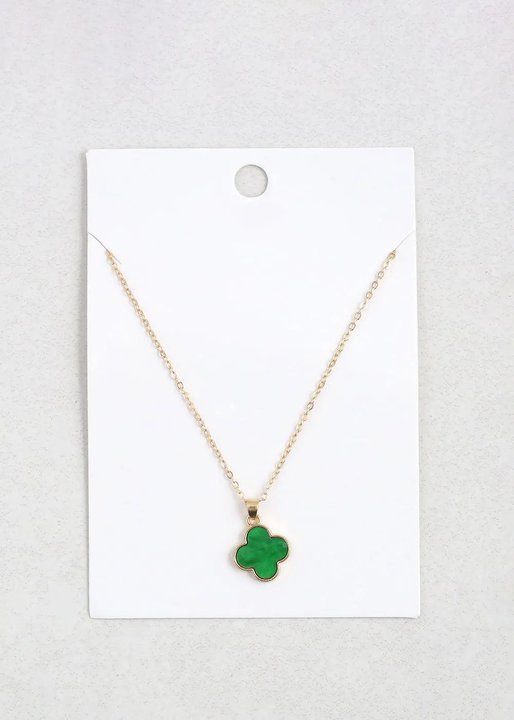 Gold Clover Necklace