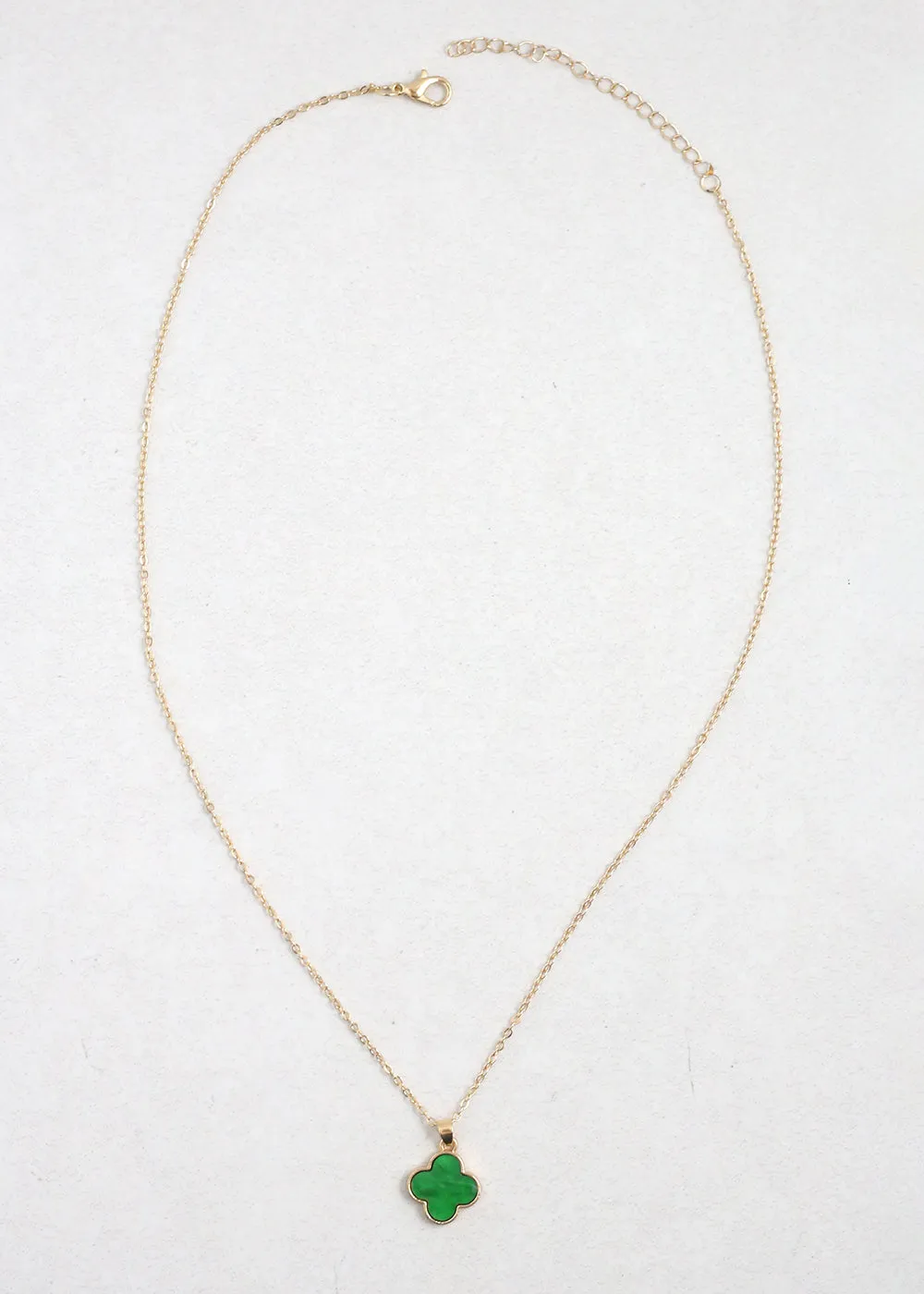 Gold Clover Necklace