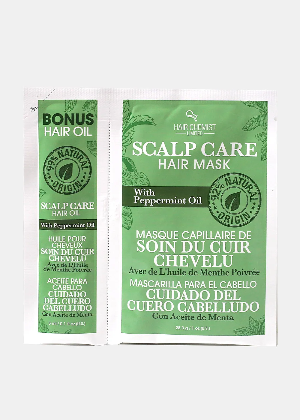 Hair Chemist- Scalp Care Hair Mask and Oil