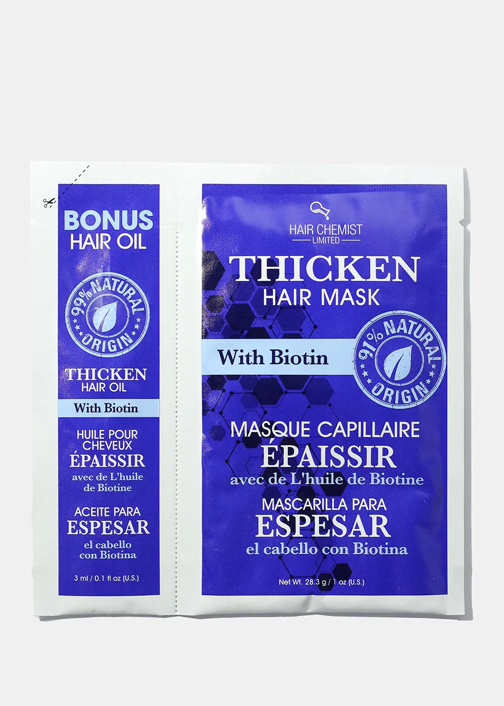Hair Chemist- Thicken Biotin Hair Mask