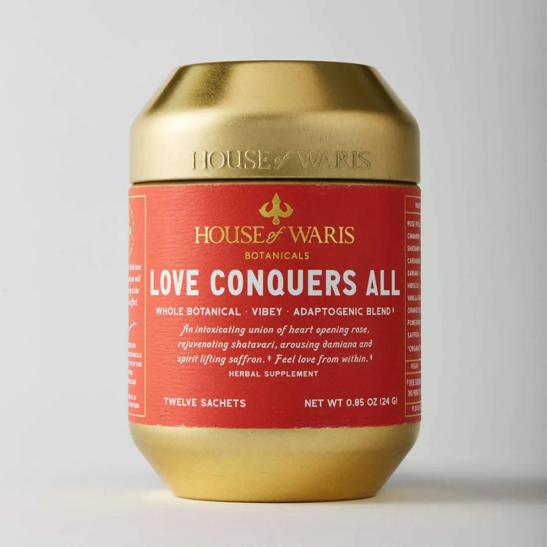 House of Waris Botanicals Love Conquers All Herbal Tea, GLUTEN FREE, VEGAN