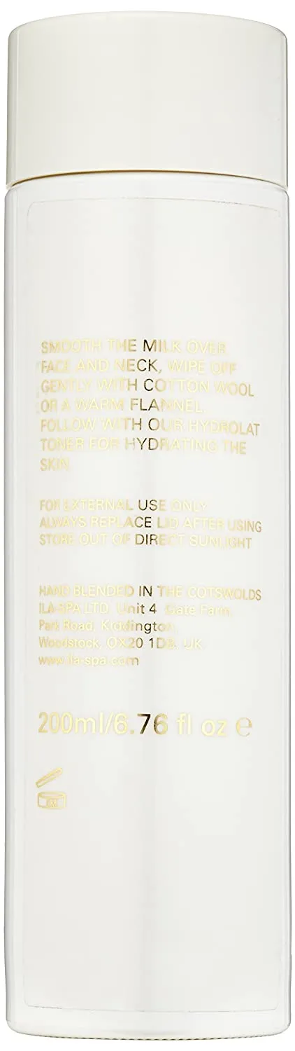 ila-Spa Cleansing Milk for Natural Beauty, 6.76 Fl Oz