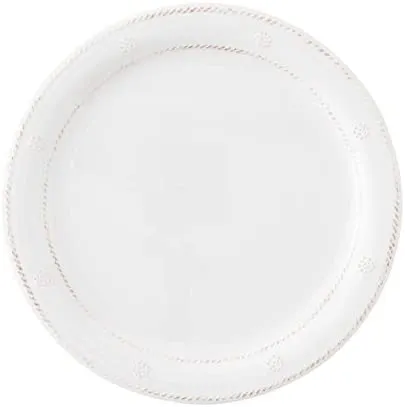 Juliska Al Fresco Berry & Thread Melamine Whitewash Dessert/Salad Plate