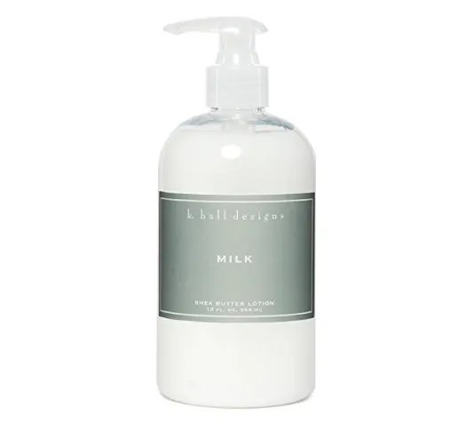 K. Hall Designs Shea Butter Lotion - Milk