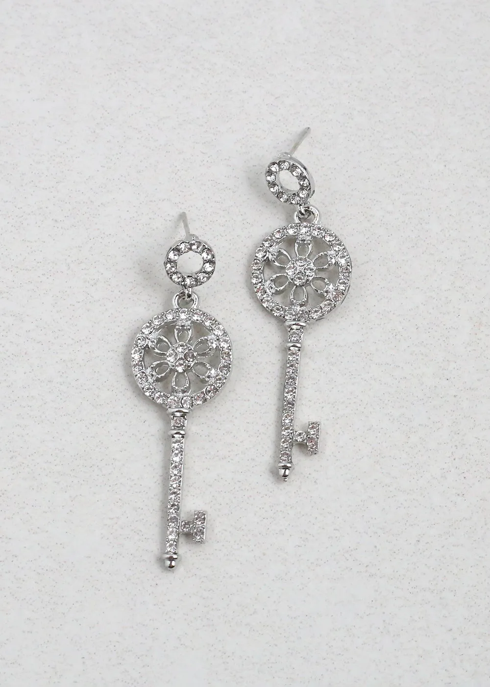 Key Dangle Earrings