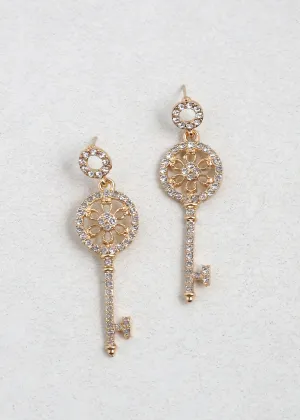 Key Dangle Earrings