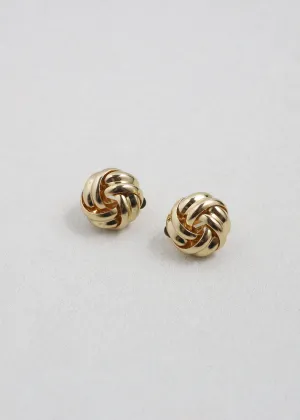 Knot Stud Clip-On Earrings
