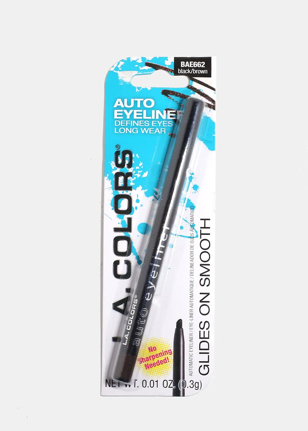 L.A. Colors - Eyeliner Pencil - Black Brown