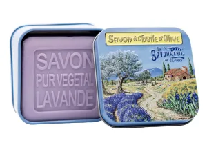 La Savonnerie de Nyons, Soap in A Tin Box, 100 g (Provence)