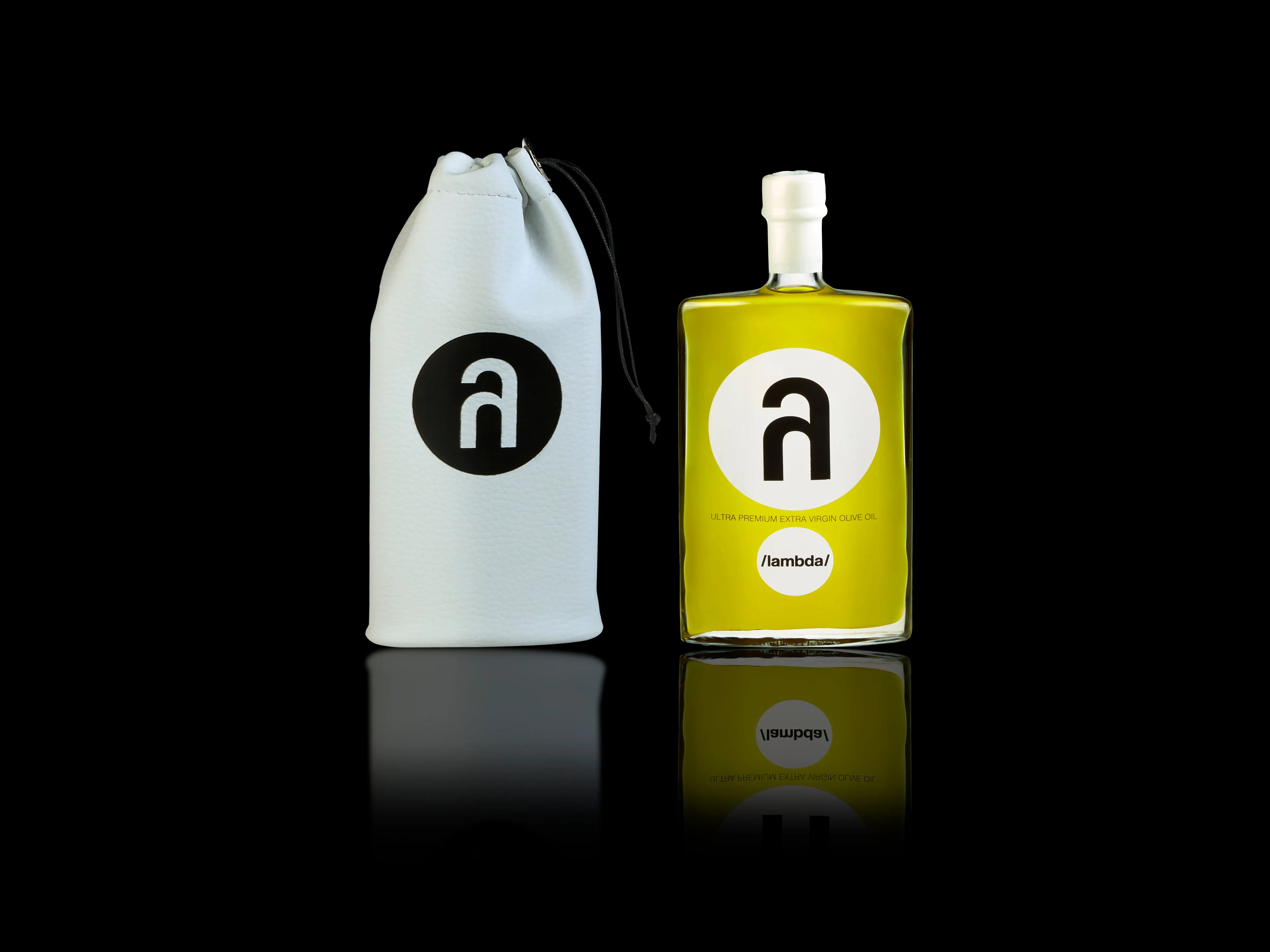 Lambda Ultra-Premium Extra Virgin Olive Oil | Healthy Luxury Olive Oil | Multi-Award-Winner | Made with Greek Koroneiki Olives for Unrivalled Fruity Flavor | Perfect Corporate Gift | (100ml)