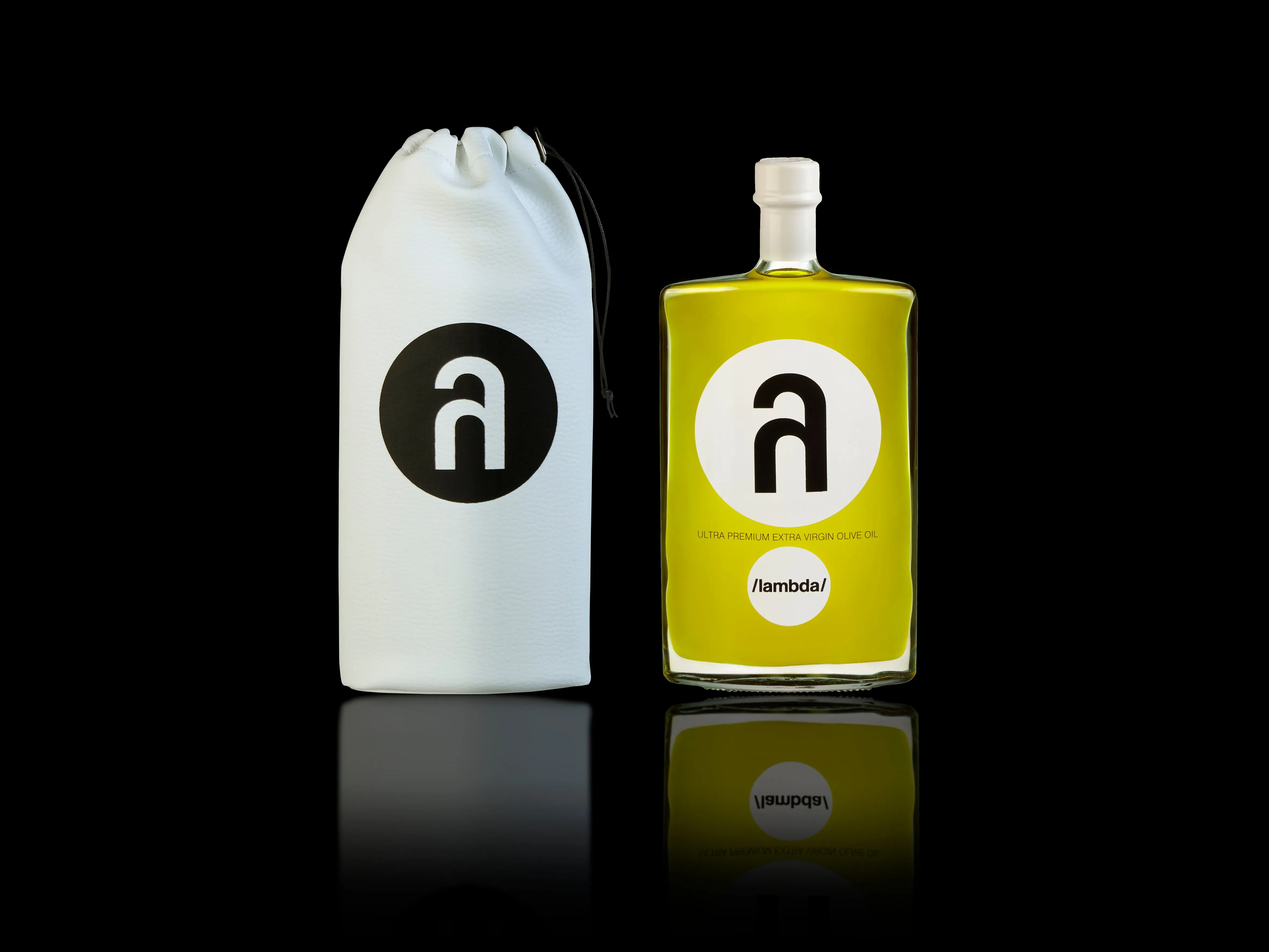 Lambda Ultra-Premium Extra Virgin Olive Oil | Healthy Luxury Olive Oil | Multi-Award-Winner | Made with Greek Koroneiki Olives for Unrivalled Fruity Flavor | Perfect Corporate Gift | (100ml)