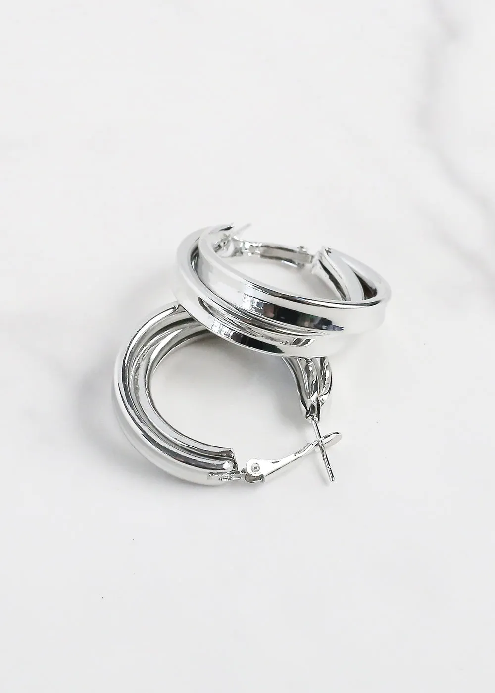 Layered Hoop Earring