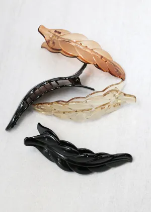 Leaf Jaw Hair Clip
