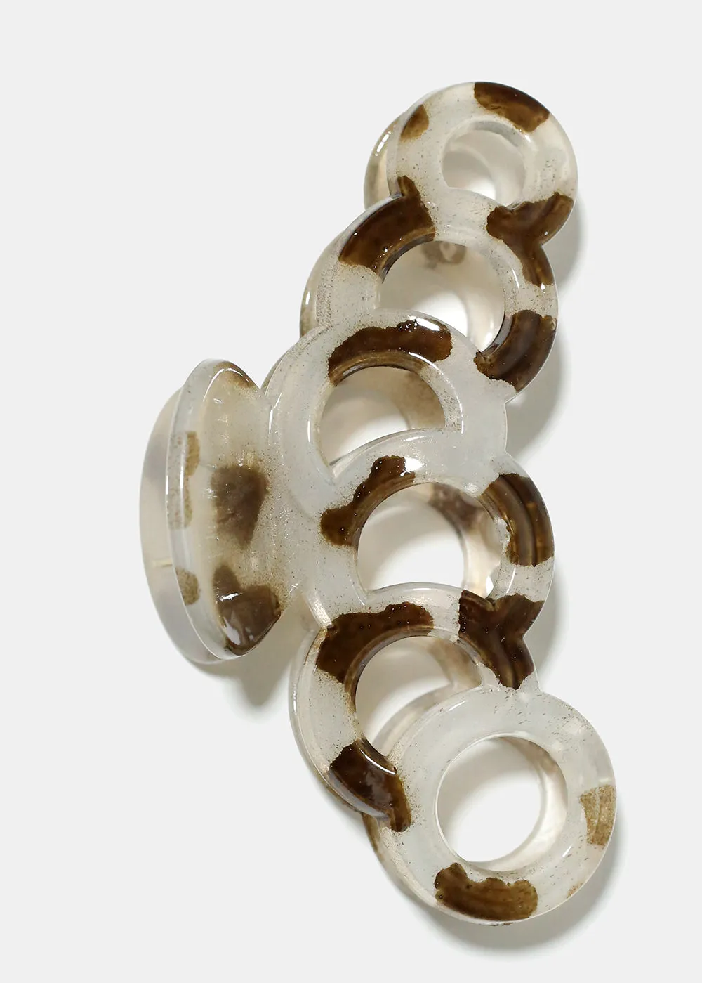 Linked Circle Claw Clip