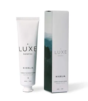 Luxe Botanics Kigelia Corrective Moisturizer - Address Blemish & Acne Prone Skin and Support Cell Regeneration - Organic Kiglelia Africana, Vitamin C & Antioxidant Rich Gel (2oz)