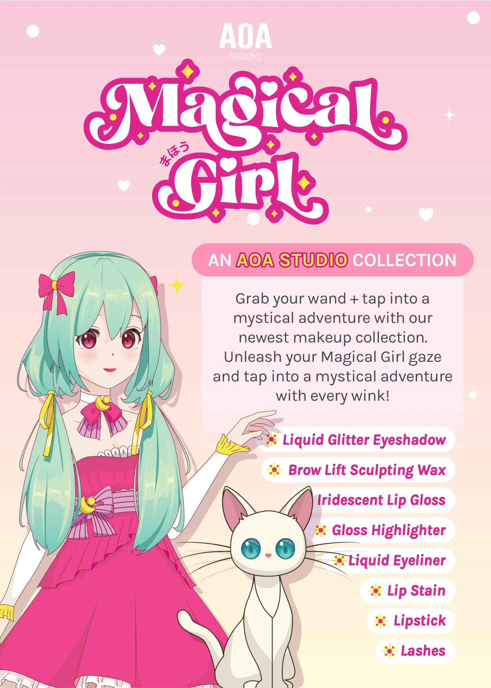 Magical Girl Light Eyelashes  Okimi