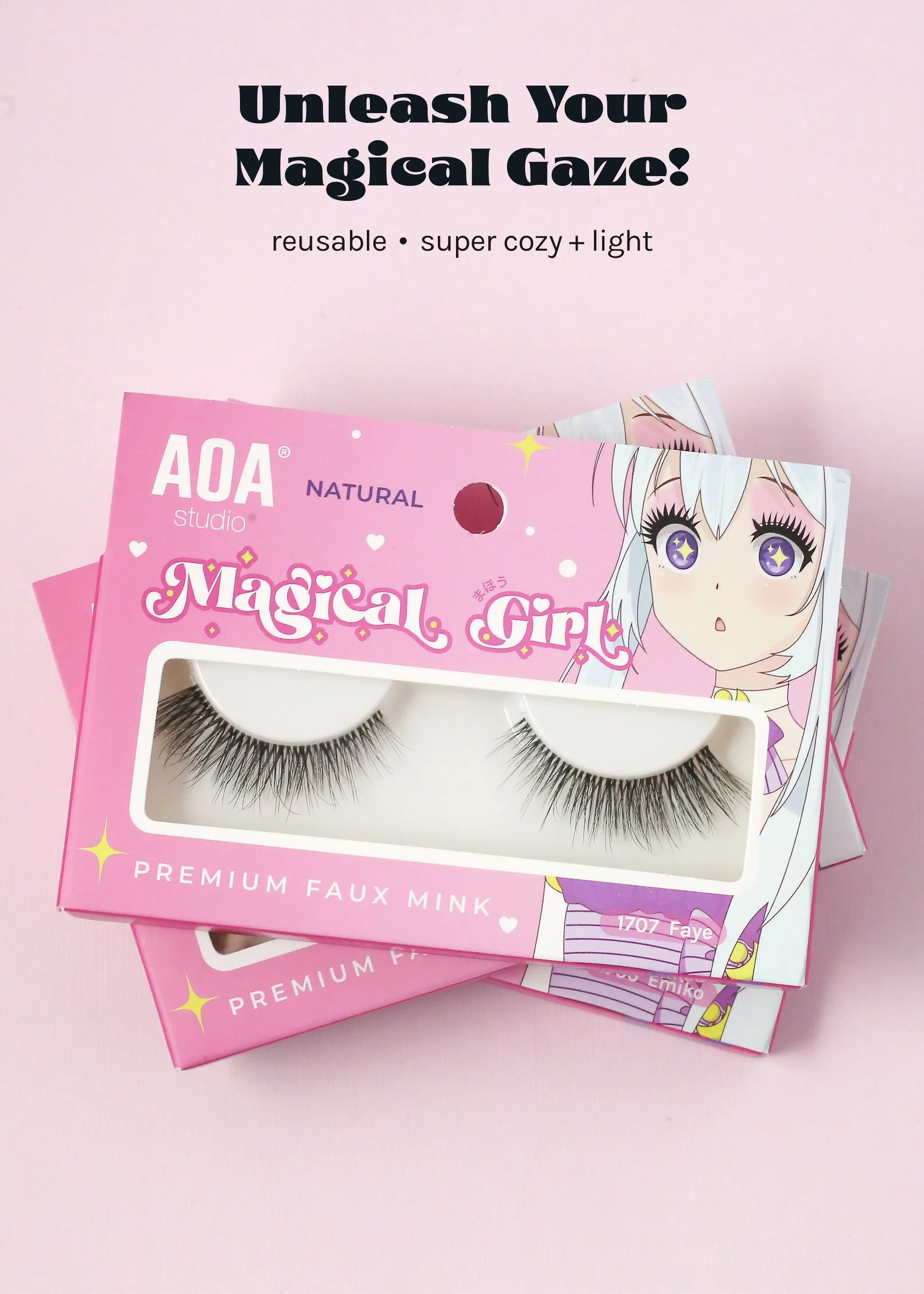 Magical Girl Natural Eyelashes  Suki