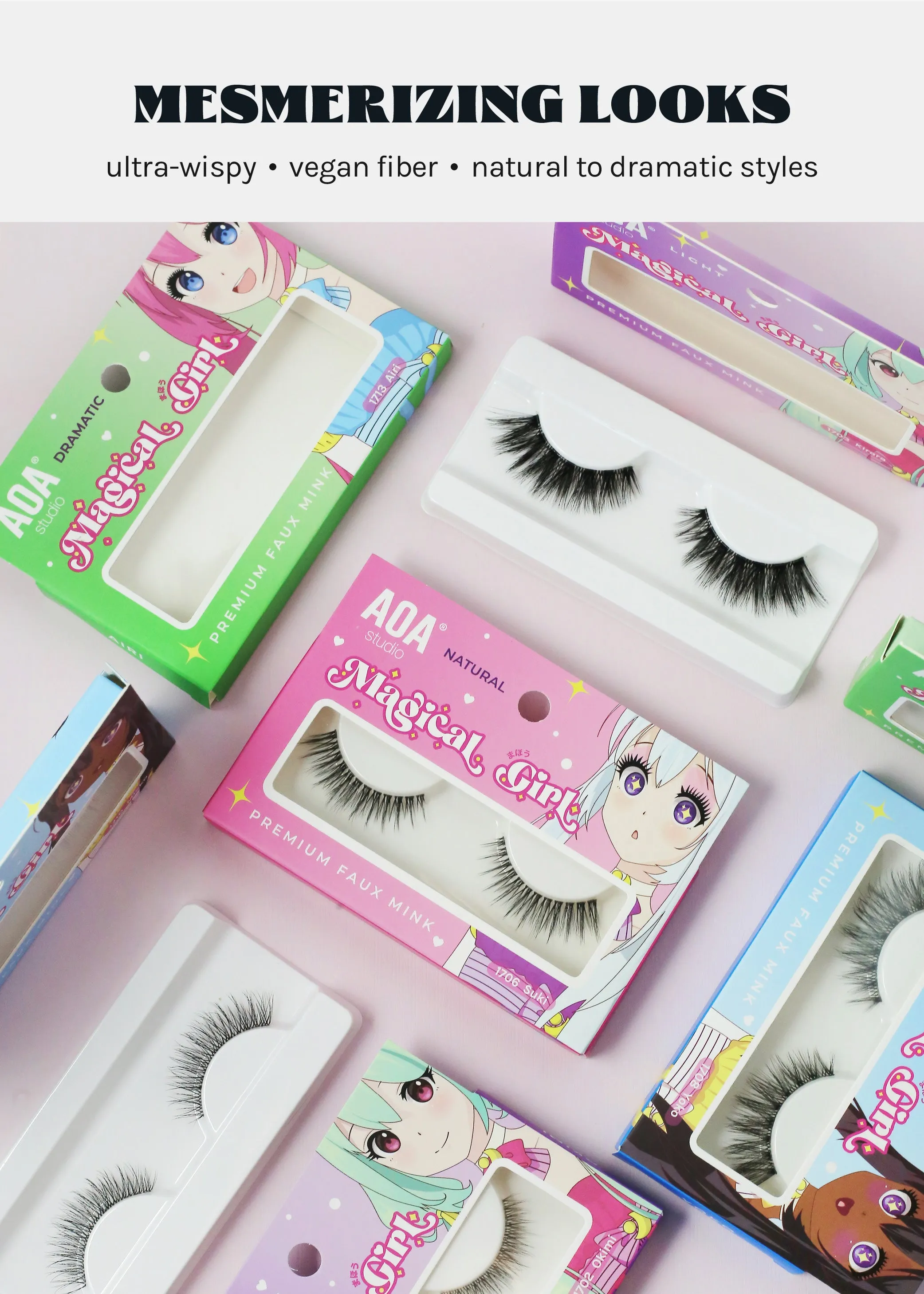 Magical Girl Natural Eyelashes  Suki