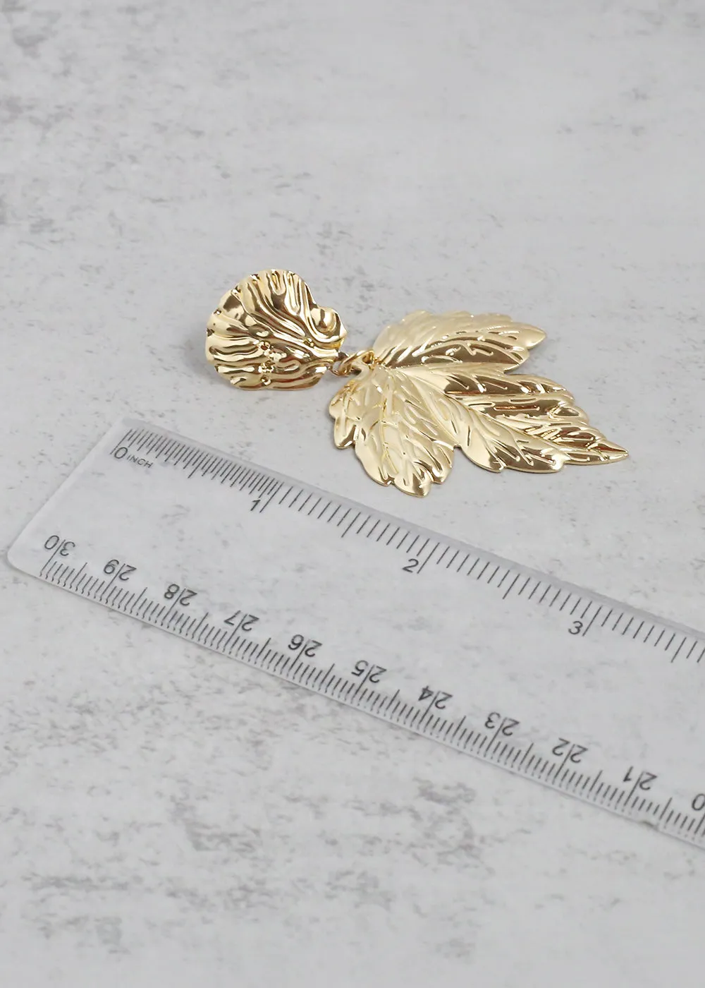 Maple Leaf Dangle Earrings