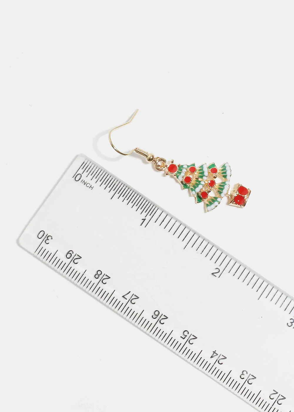 Miss A Christmas Earrings - Christmas Tree